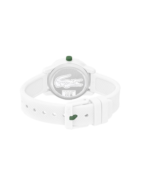 Lacoste 12.12 Kids Watch with White Silicone Strap