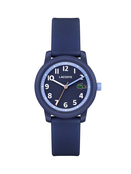 Lacoste 12.12 Kids Navy Blue Silicone Boys Watch 2030043