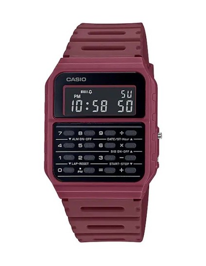 Reloj Casio Hombre CA-53WF-4B Calculadora | Joyería Parejo