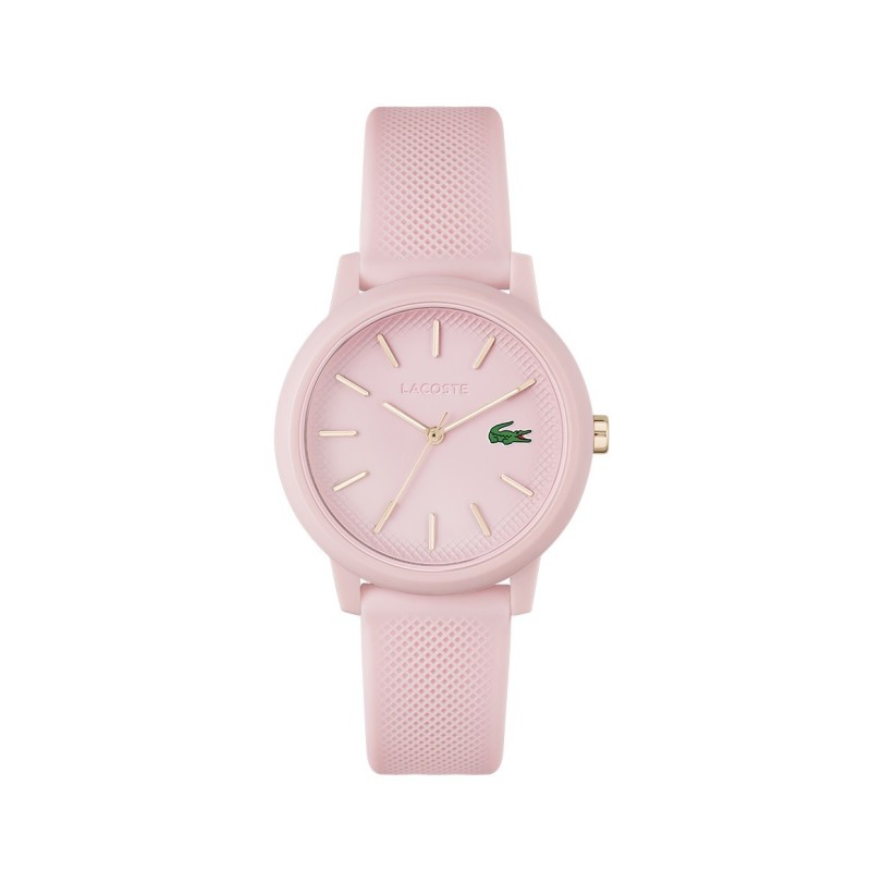 Relógio Mulher Lacoste 12.12 Rosa com Correia de Silicone