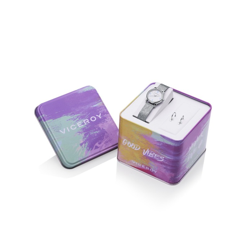 Relógio Viceroy Menina 41108-05 com Brincos | Joyeria Parejo
