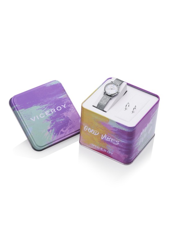 Relógio Viceroy Menina 41108-05 com Brincos | Joyeria Parejo