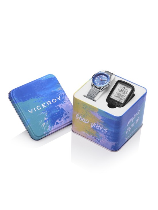 Relógio Viceroy Criança 41123-35 + Contador de Quilómetros | Parejo