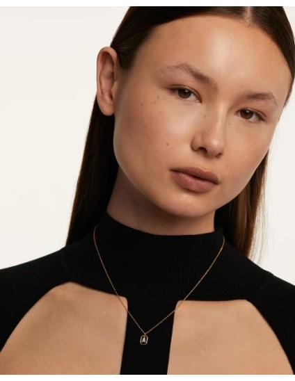 Collar PDPaola Mini Letter A | Joyería Parejo