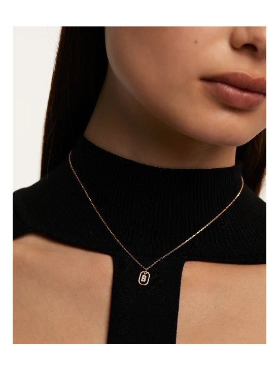 Collar PDPaola Mini Letter B | Joyería Parejo