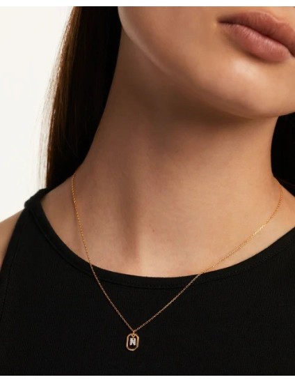 Collar PDPaola Mini Letter N | Joyería Parejo