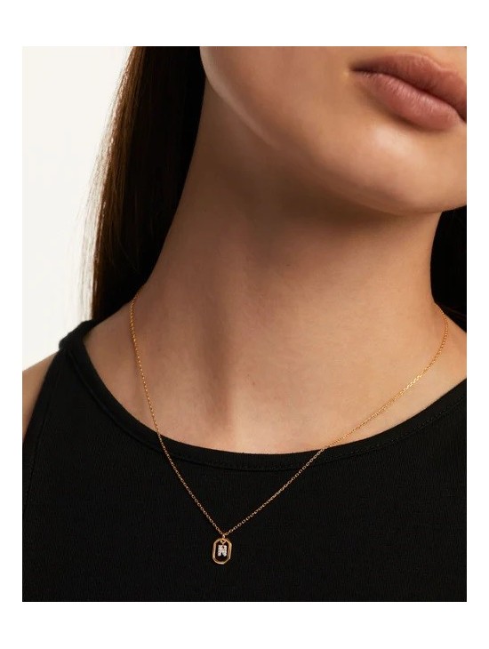 Collar PDPaola Mini Letter N | Joyería Parejo