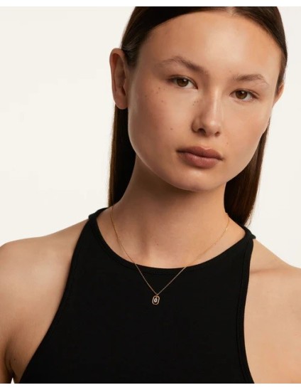 Collar PDPaola Mini Letter O | Joyería Parejo