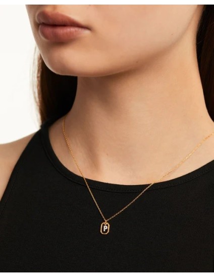 Collar PDPaola Mini Letter P | Joyería Parejo