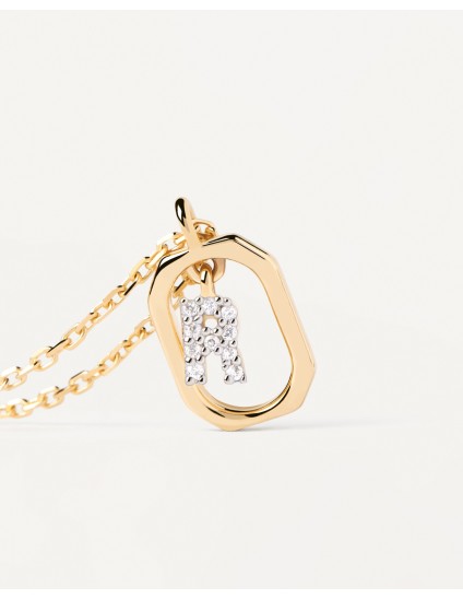 Collar PDPaola Mini Letter R | Joyería Parejo