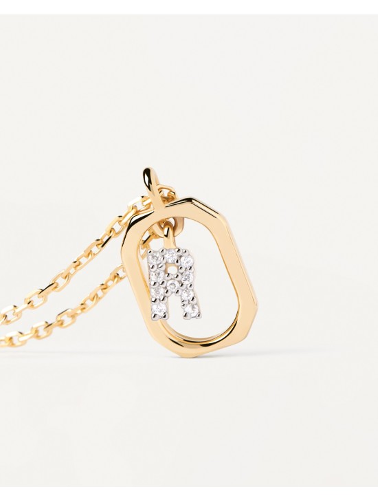 Collar PDPaola Mini Letter R | Joyería Parejo