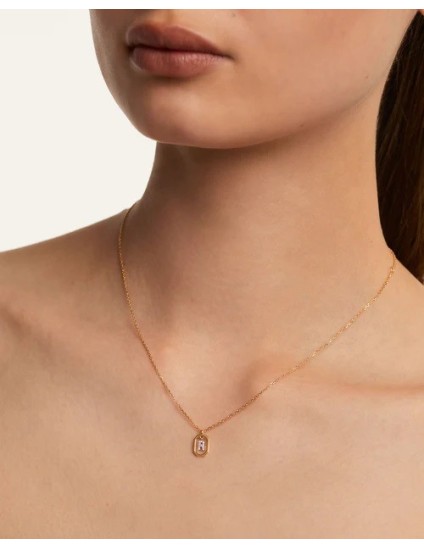 Collar PDPaola Mini Letter R | Joyería Parejo