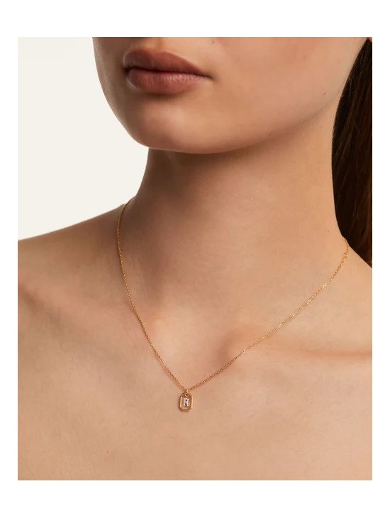 Collar PDPaola Mini Letter R | Joyería Parejo