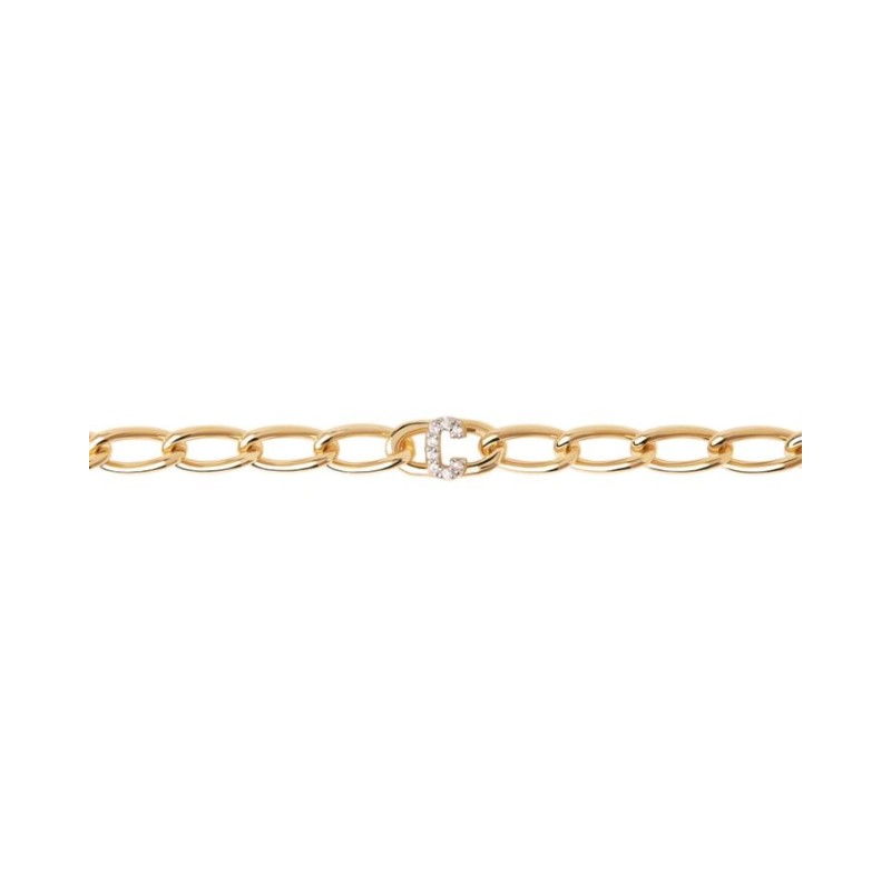 Pulsera PDPaola Mini Letter C | Joyería Parejo