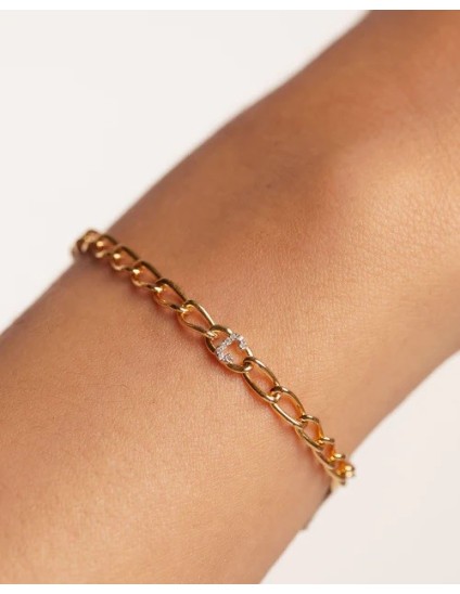Pulsera PDPaola Mini Letter C | Joyería Parejo