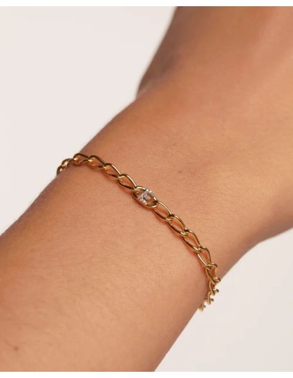 Pulsera PDPaola Mini Letter E | Joyería Parejo