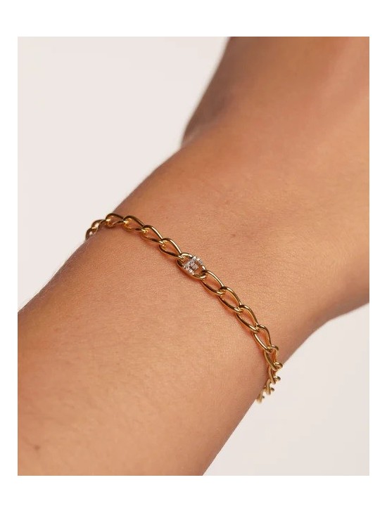 Pulsera PDPaola Mini Letter E | Joyería Parejo