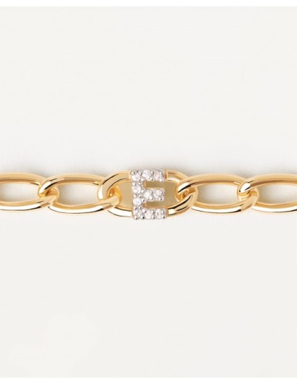 Pulsera PDPaola Mini Letter E | Joyería Parejo