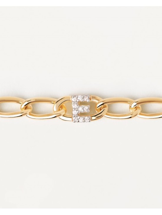 Pulsera PDPaola Mini Letter E | Joyería Parejo