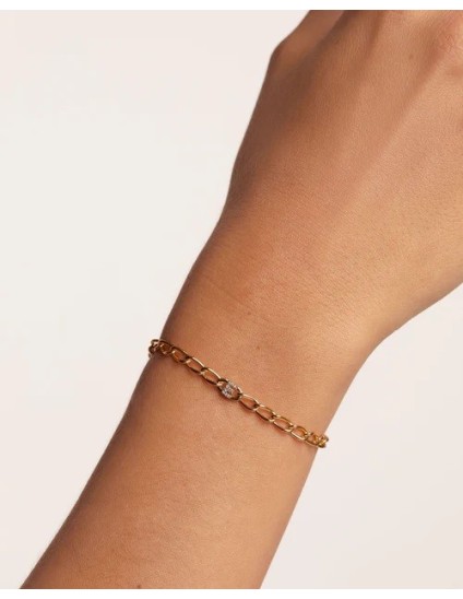 Pulsera PDPaola Mini Letter E | Joyería Parejo
