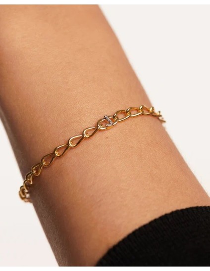Pulsera PDPaola Mini Letter J | Joyería Parejo