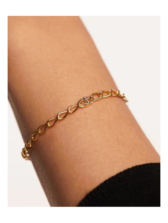 Pulsera PDPaola Mini Letter J | Joyería Parejo