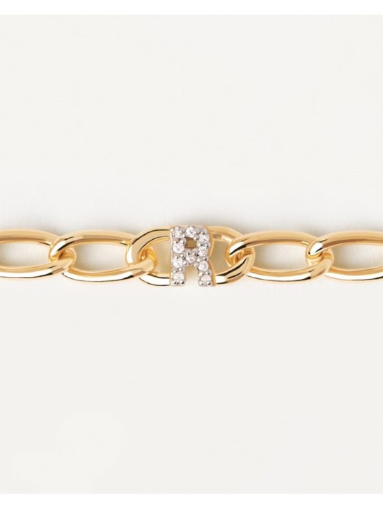 Pulsera PDPaola Mini Letter R | Joyería Parejo