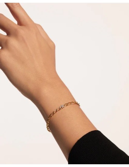 Pulsera PDPaola Mini Letter R | Joyería Parejo