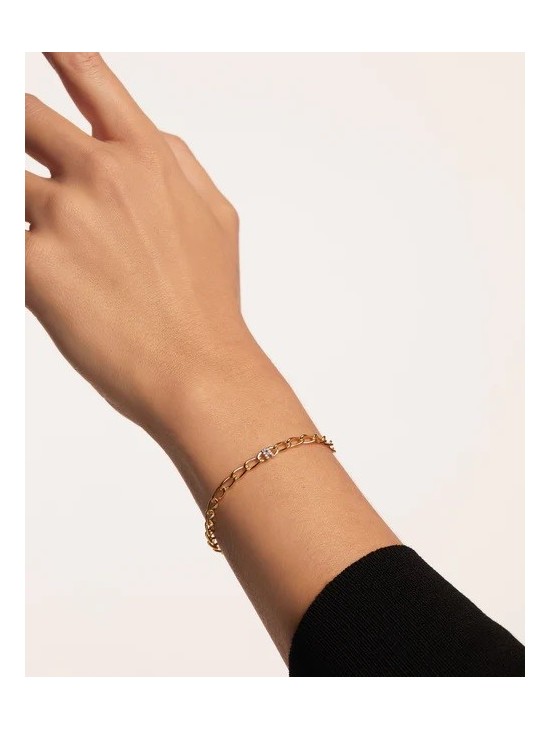 Pulsera PDPaola Mini Letter R | Joyería Parejo