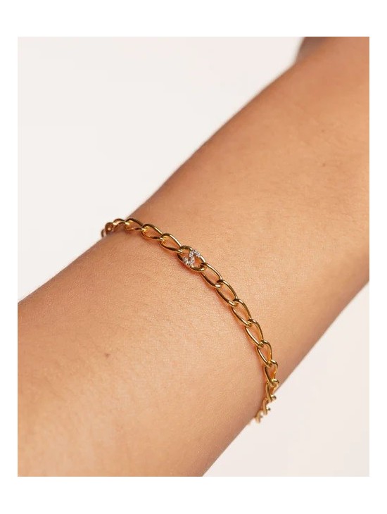 Pulsera PDPaola Mini Letter S | Joyería Parejo