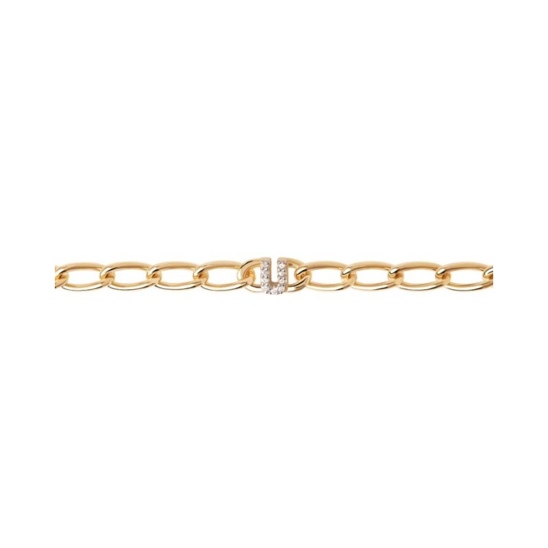 Pulsera PDPaola Mini Letter U | Joyería Parejo