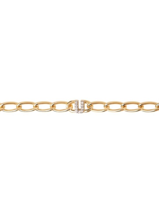 Pulsera PDPaola Mini Letter U | Joyería Parejo