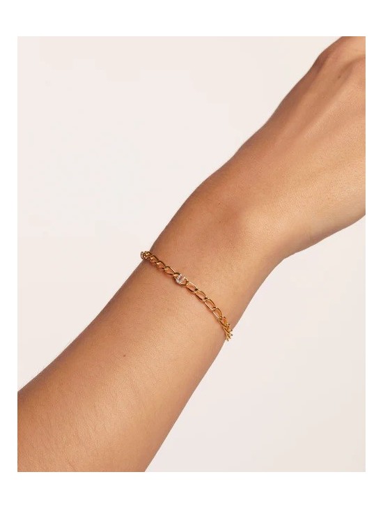 Pulsera PDPaola Mini Letter U | Joyería Parejo