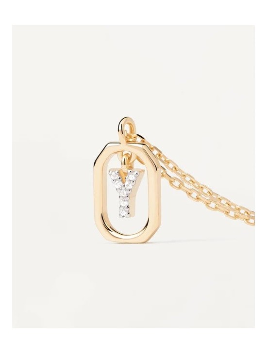 Collar PDPaola Mini Letter Y | Joyería Parejo