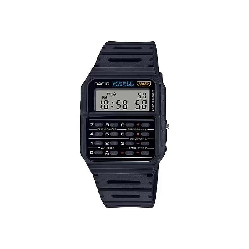 Reloj Casio Hombre CA-53WF-1BDF Calculadora | Joyería Parejo