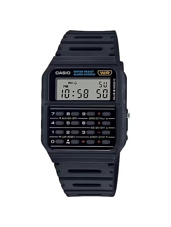 Reloj Casio Hombre CA-53WF-1BDF Calculadora | Joyería Parejo