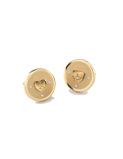 Brincos Guess Mulher JUBE01446JWYGT-U Talismania | Joyeria Parejo
