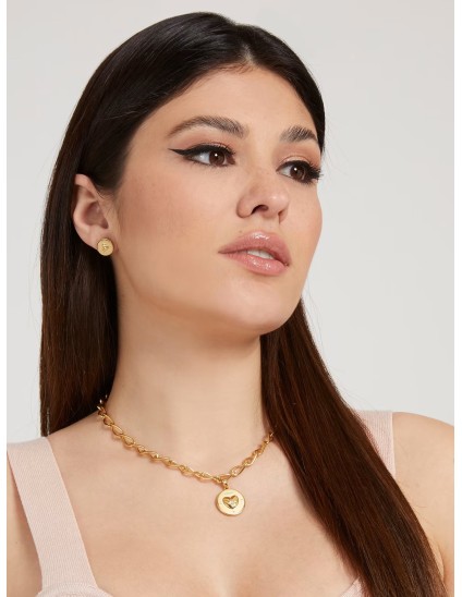 Brincos Guess Mulher JUBE01446JWYGT-U Talismania | Joyeria Parejo