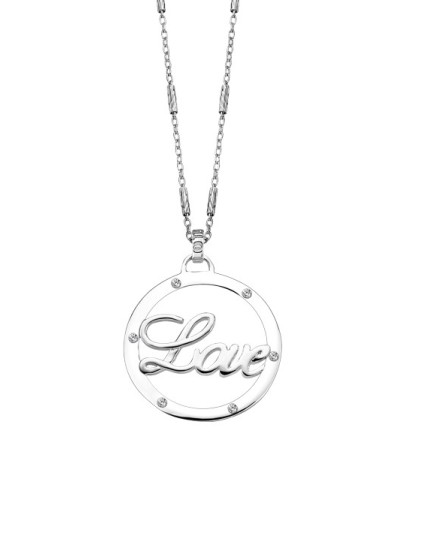 Collar Lotus Silver Mujer LP1643-1/1 | Joyería Parejo
