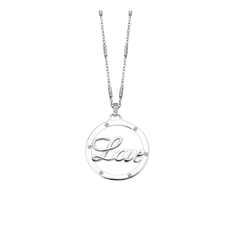 Collar Lotus Silver Mujer LP1643-1/1 | Joyería Parejo