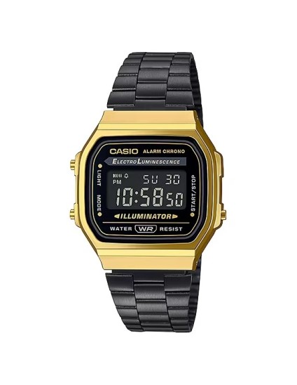 Reloj Casio Unisex A168WEGB-1BEF | Joyería Parejo