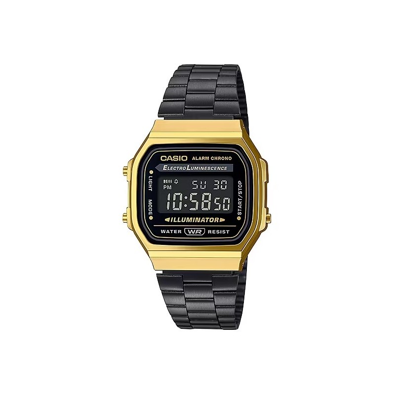 Reloj Casio Unisex A168WEGB-1BEF | Joyería Parejo