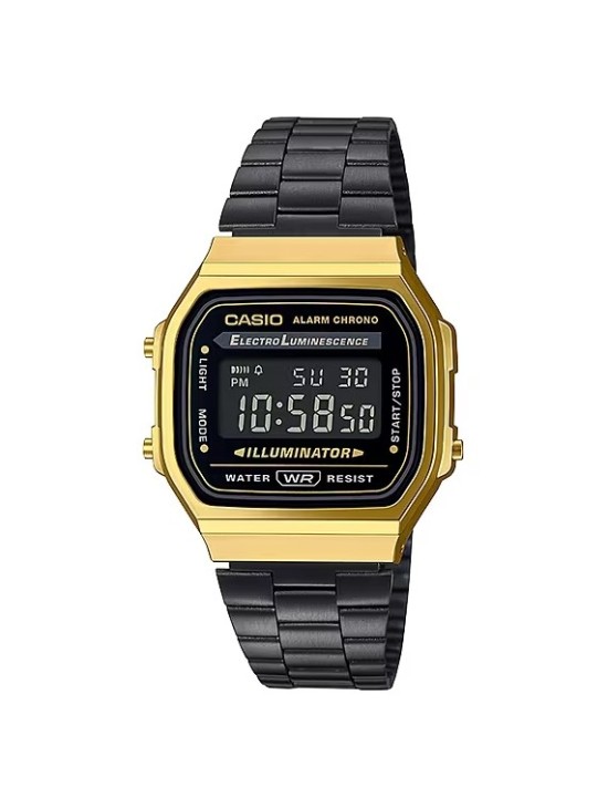 Reloj Casio Unisex A168WEGB-1BEF | Joyería Parejo