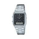 Reloj Casio Retro Unisex AQ-230A-1DMQ Analógico Digital