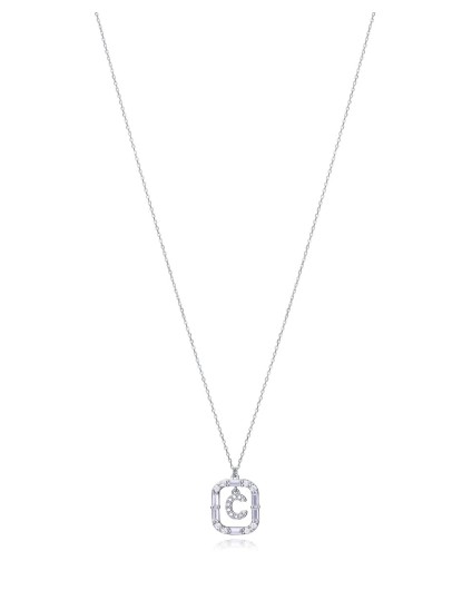 Collar Letra C Viceroy Jewels Elegant 13181C000-30C | Parejo