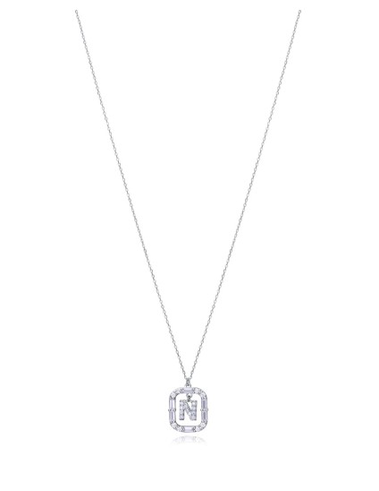 Collar Letra N Viceroy Jewels Elegant 13181C000-30N | Parejo