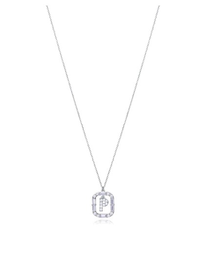 Collar Letra P Viceroy Jewels Elegant 13181C000-30P | Parejo