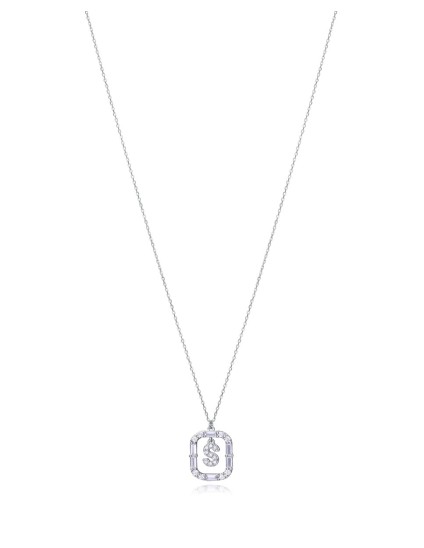 Colar Letra S Viceroy Jewels Elegant 13181C000-30S | Parejo