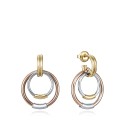 Pendientes Viceroy Fashion Mujer 14086E01019 - Aros Dorado, Plateado y Bronce