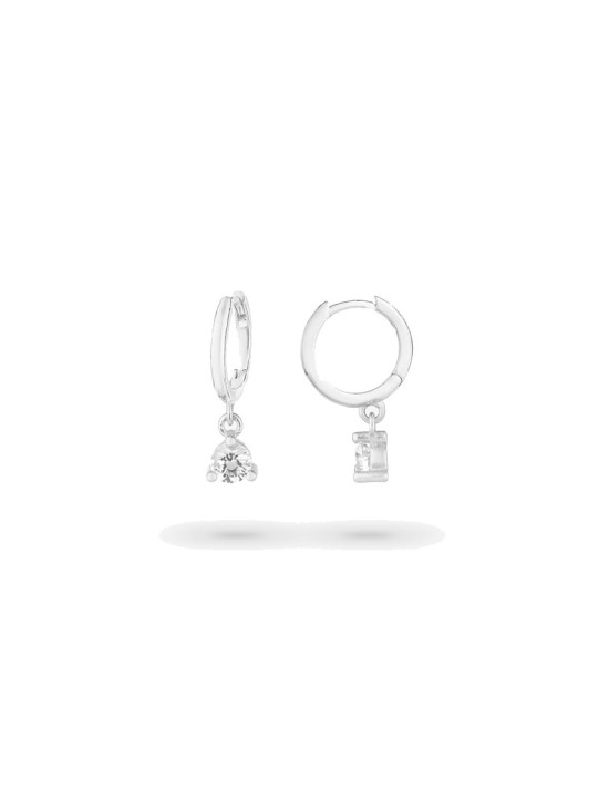 Pendientes Radiant Mujer RY000070 Plata | Joyería Parejo